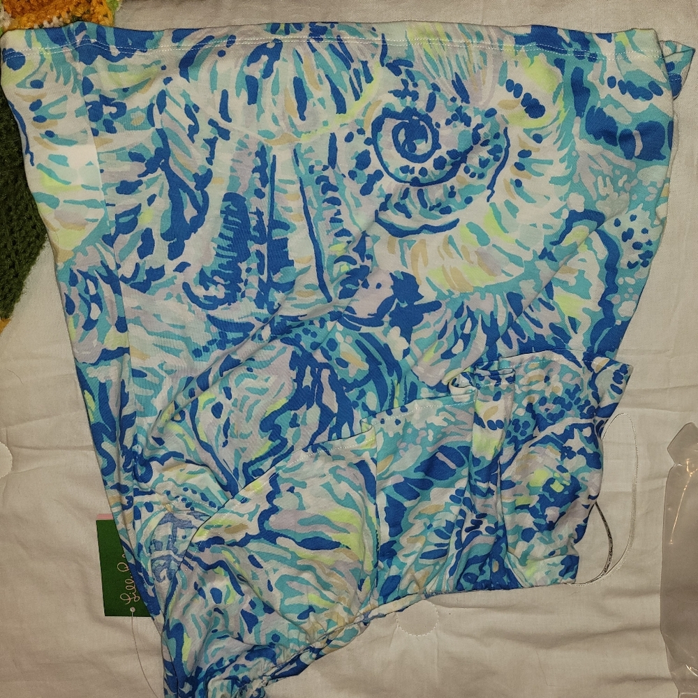 Lilly Pulitzer One Shoulder Top Size XS